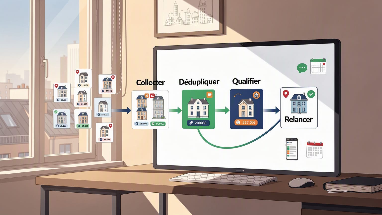 Comment automatiser sa pige immobilière en 2026