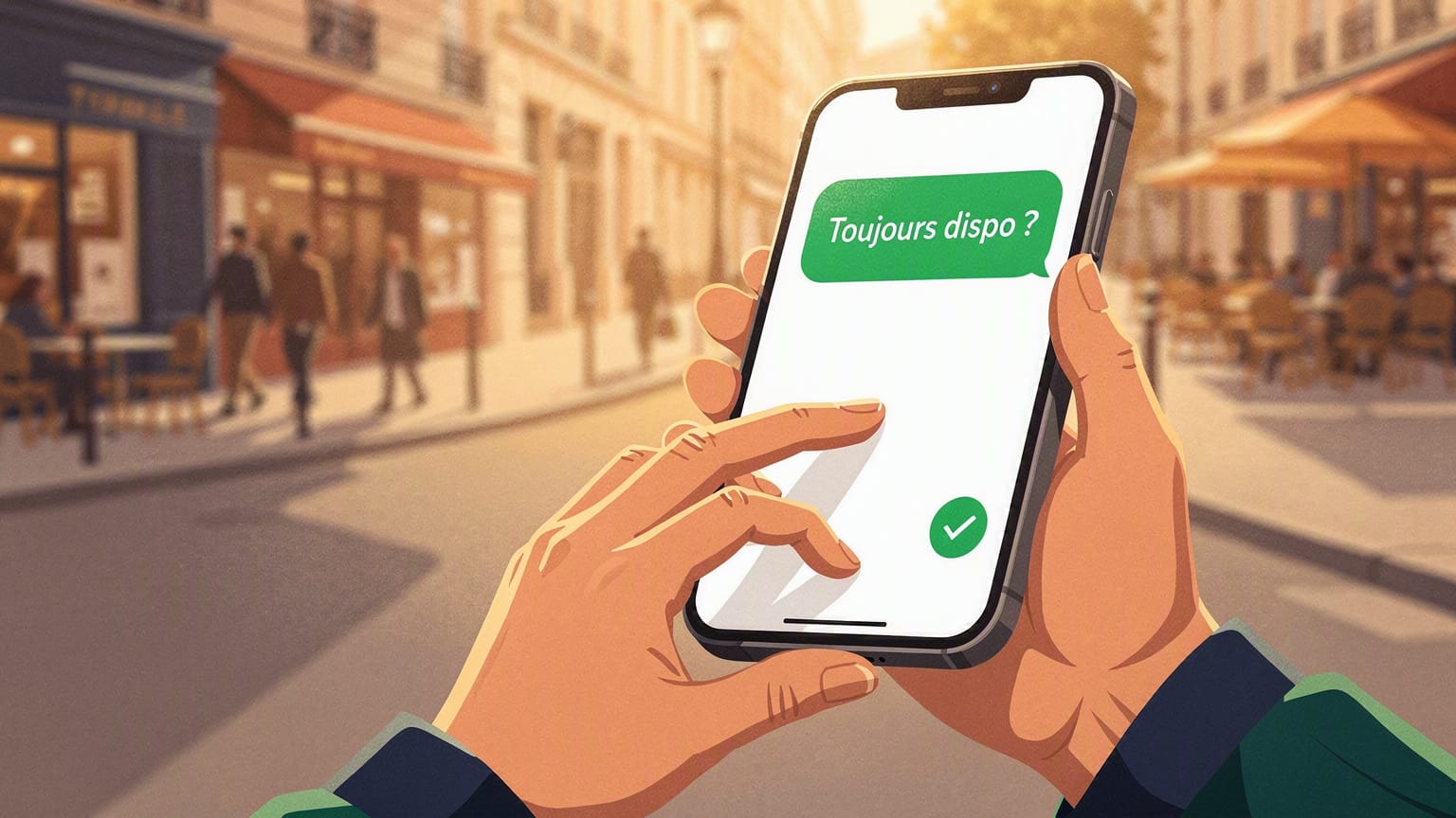 WhatsApp est devenu le bureau de l'agent